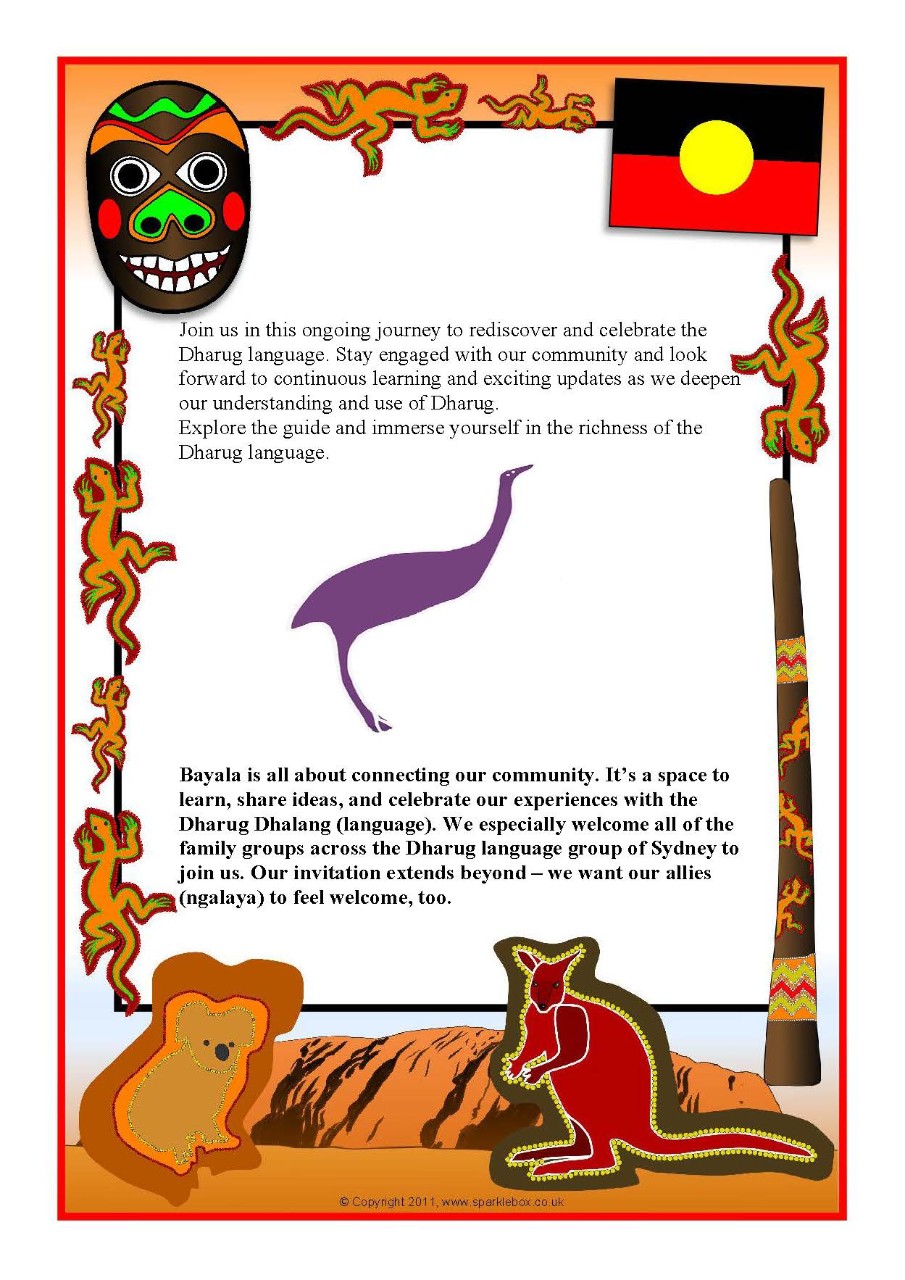 Introduction to Your Dharug Language Journey - Page 2